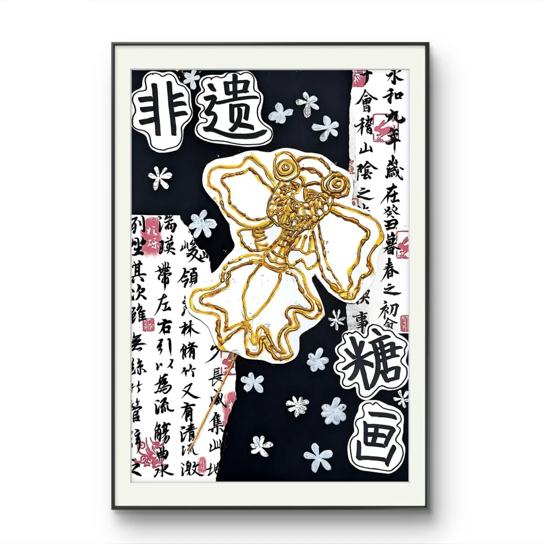 本节课的主题是《非遗·糖画》