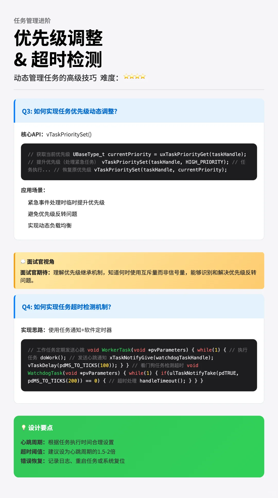 FreeRTOS实战攻略｜10大核心场景全解析