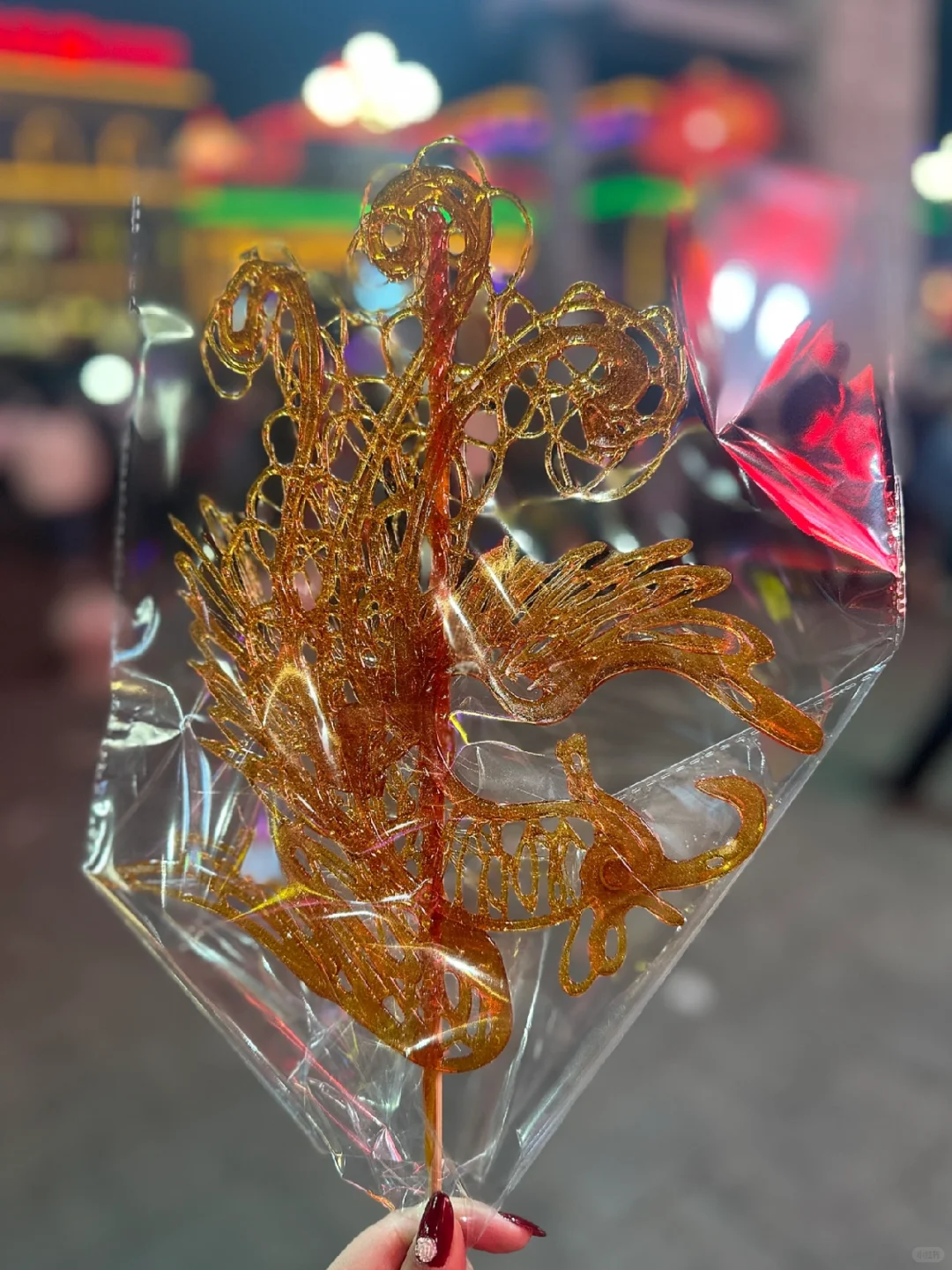 人间烟火气 糖画-凤凰