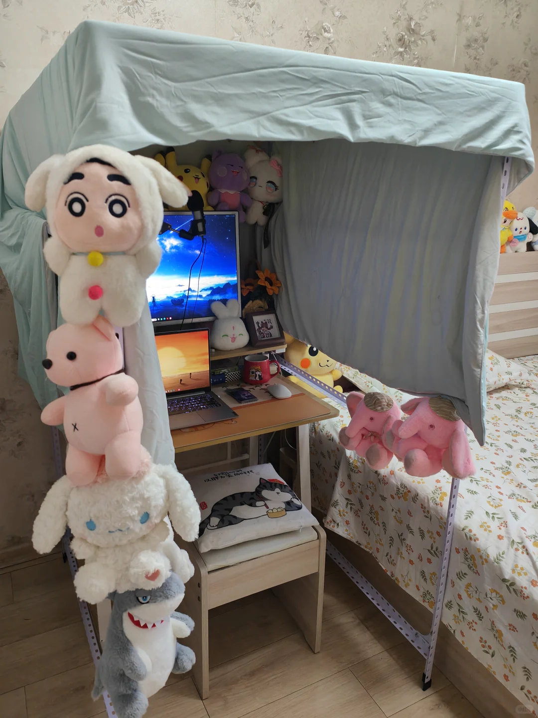 丑丑的简易「录音棚」