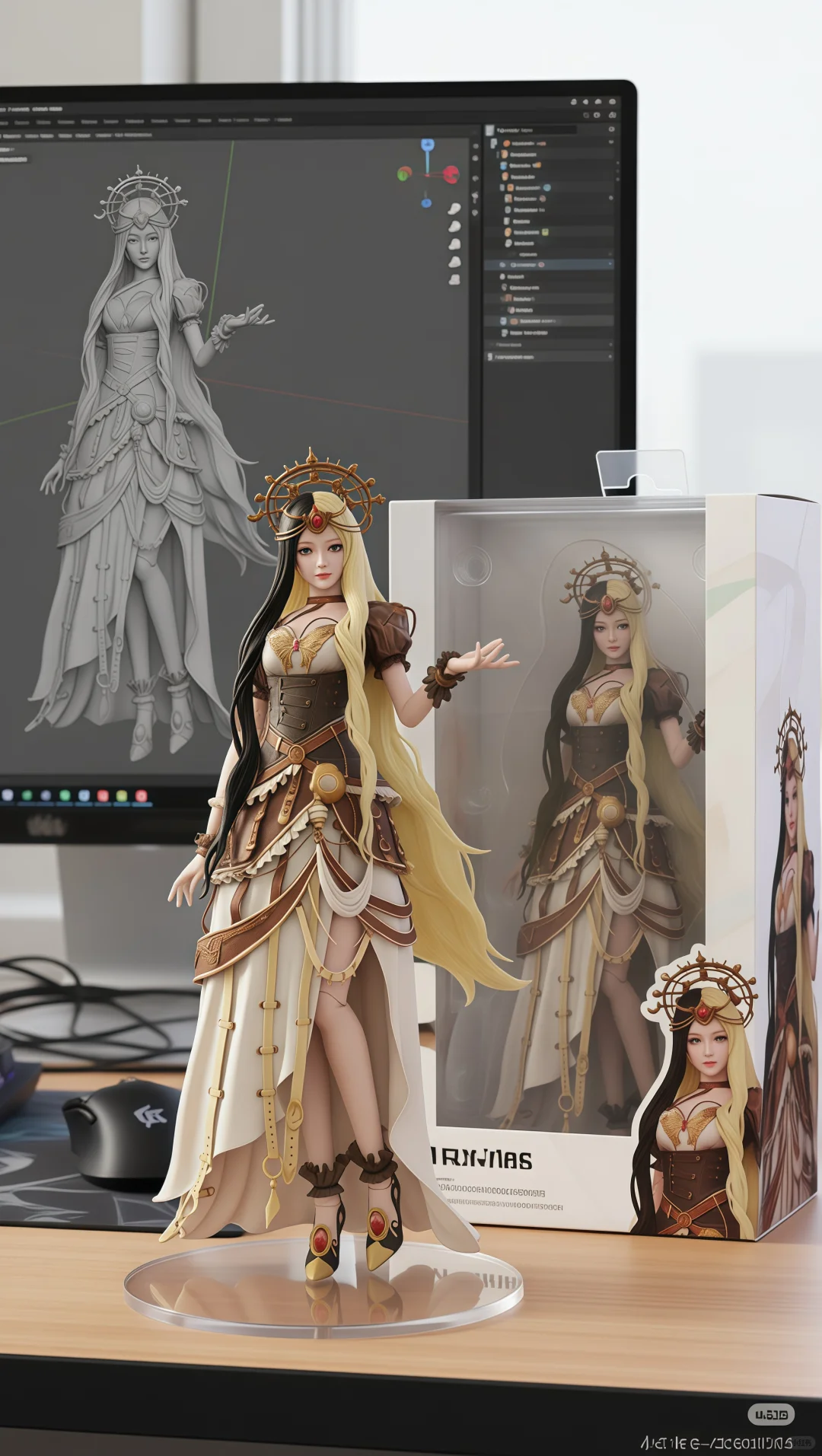 白光莹全形态手办来啦！这也太美了吧！