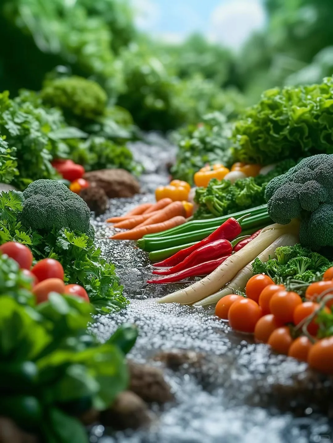 镜头下的蔬菜，是大自然最纯粹的调色盘