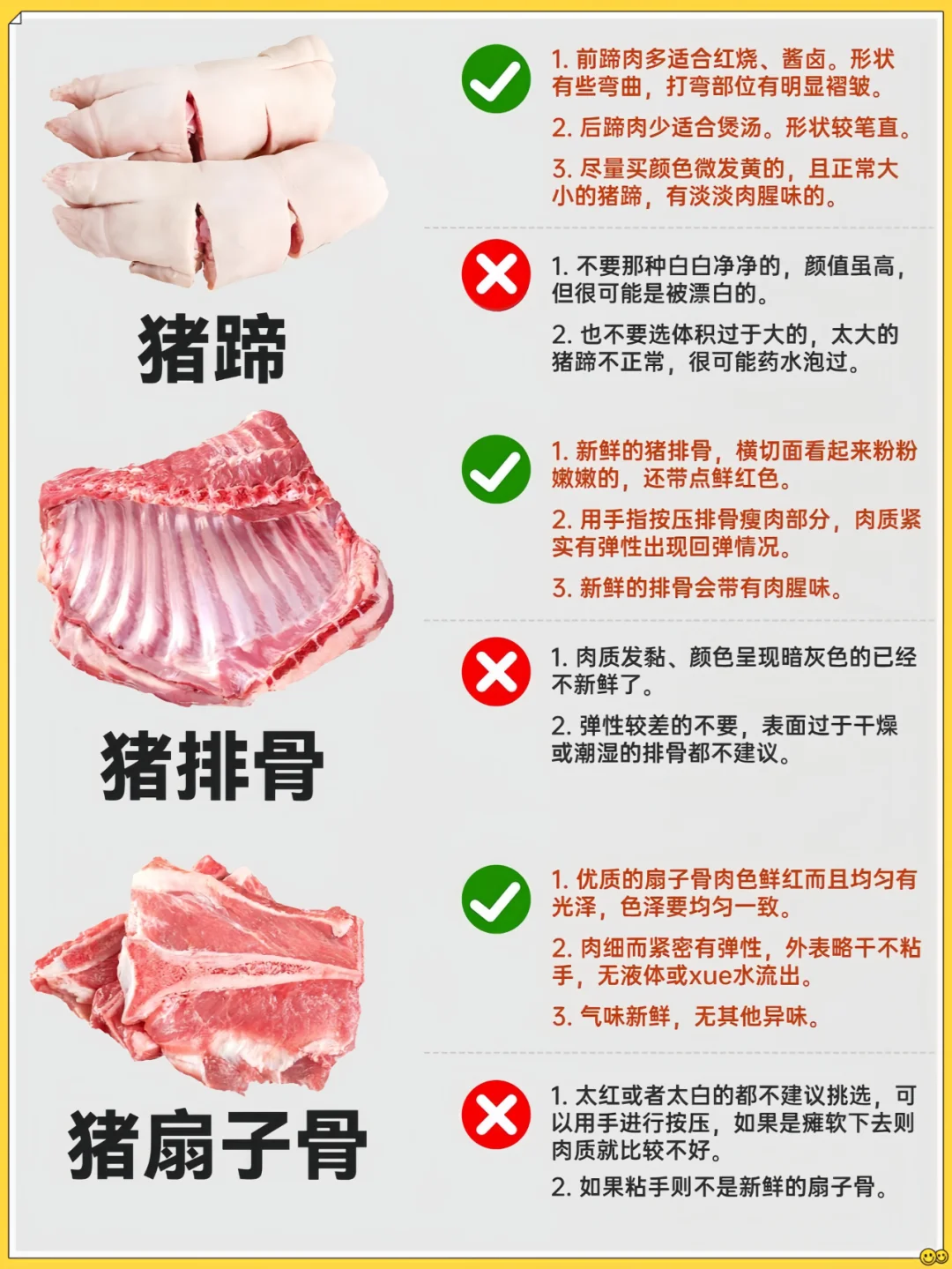 常见肉类挑选技巧?一文讲清楚‼️