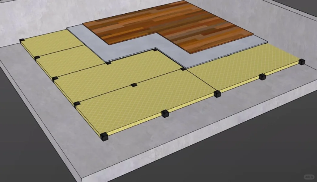 地面隔音终极做法，依然是平衡了环保与价格