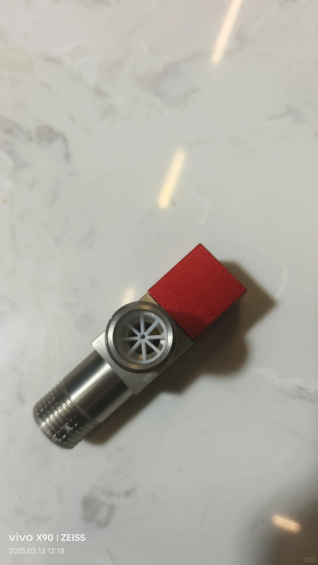 潜水艇带止回阀的三角阀