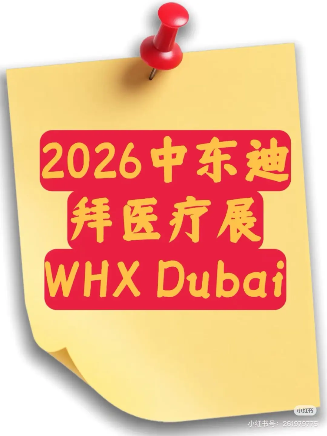 医疗人必看！2026 迪拜医疗展攻略