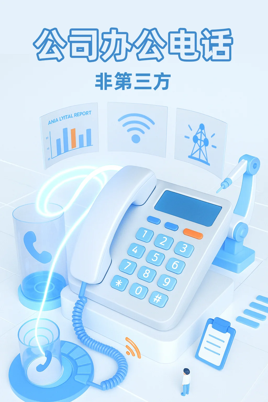 无线固话，不仅我打电话