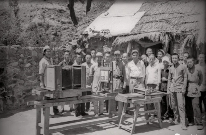 抗战时期八路军造印刷机械