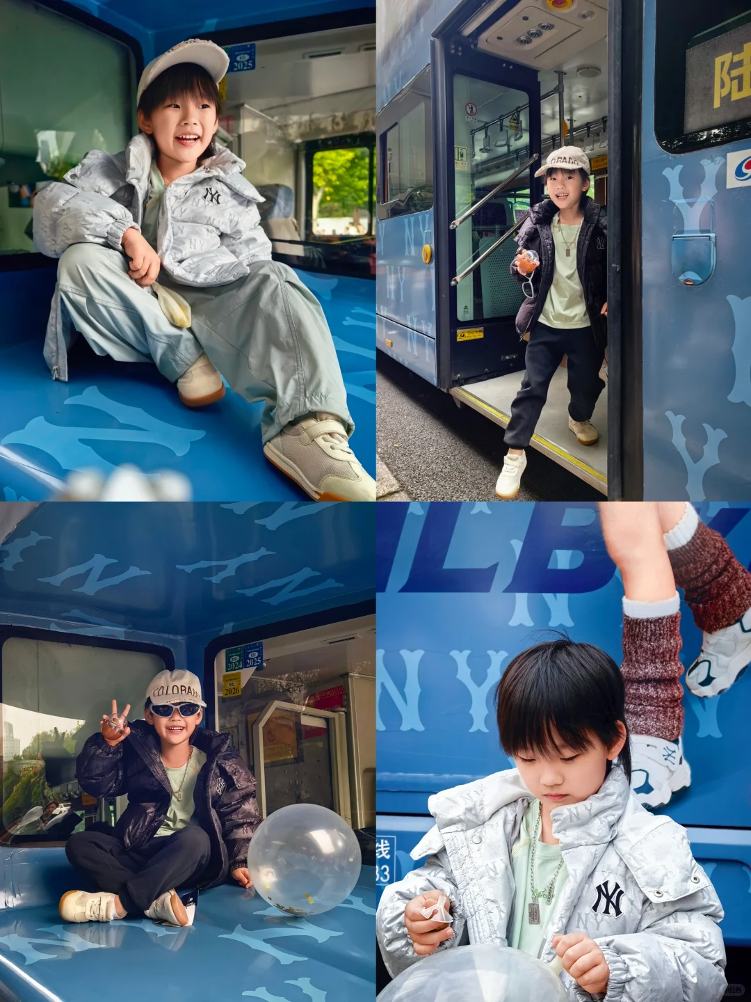 魔都移动潮拍天花板！MLBKIDS老花巴士