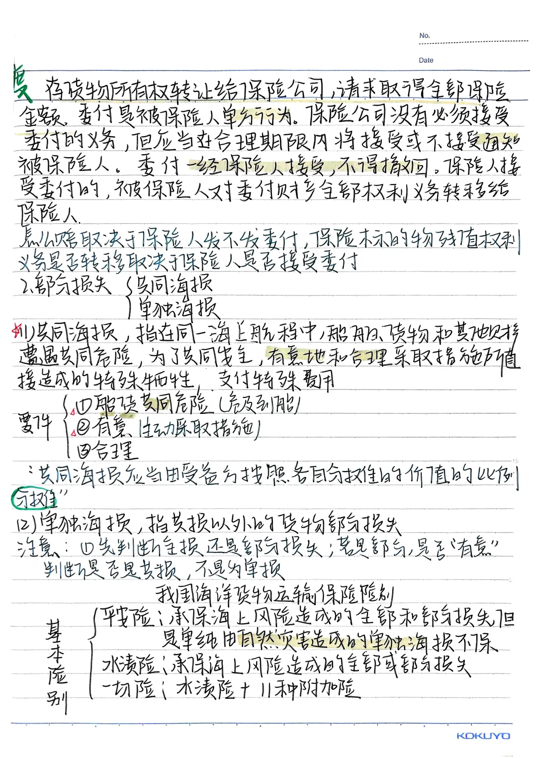 第三章 国际货物运输与保险