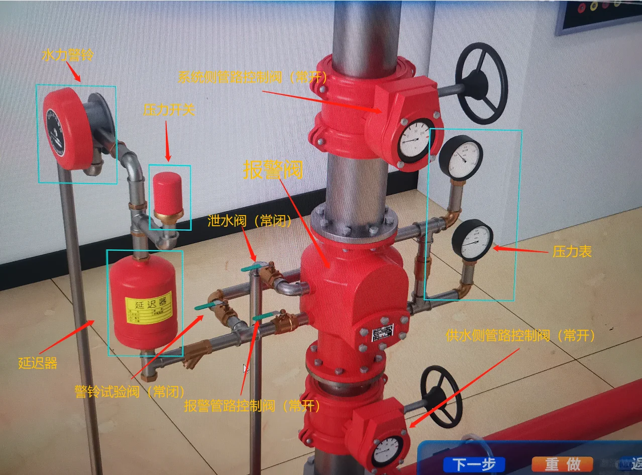 湿式报警阀图解