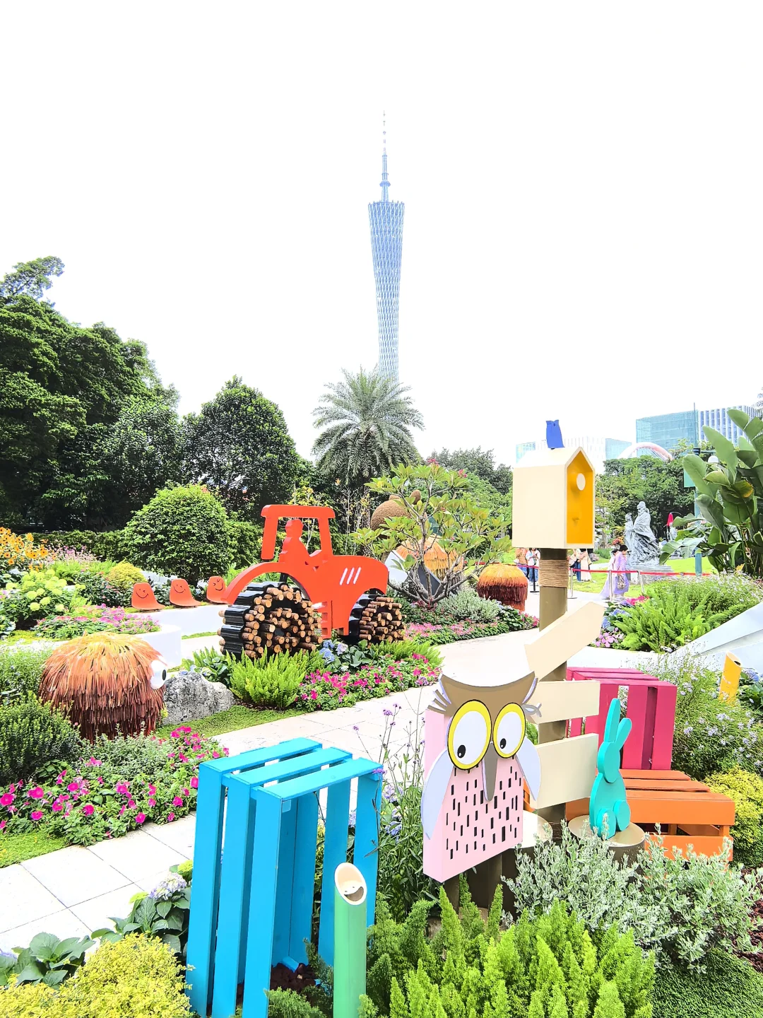 广州园林博览会不建议去，有点费腿?