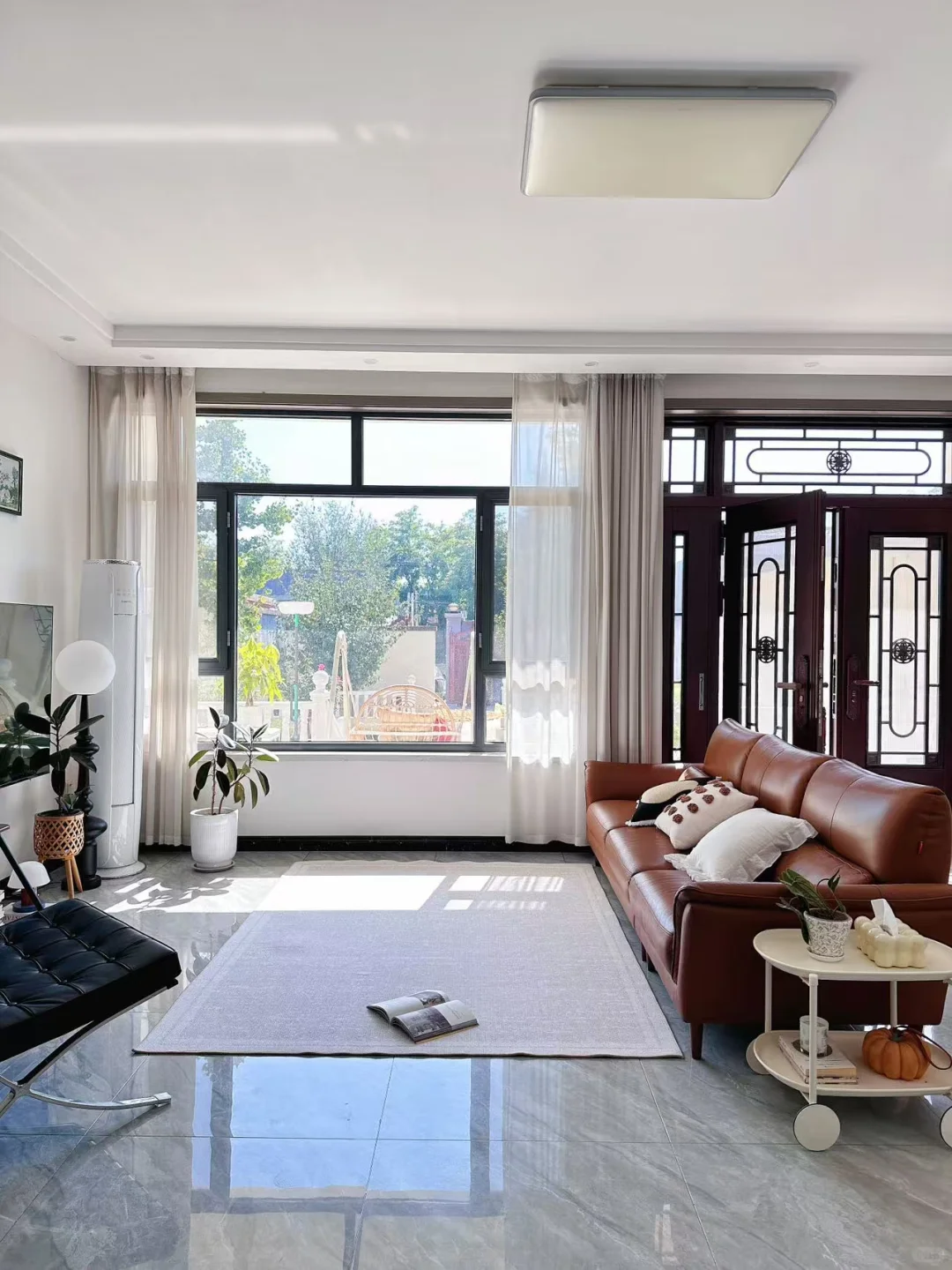 农村自建房也能四季如春，地暖让生活更美好