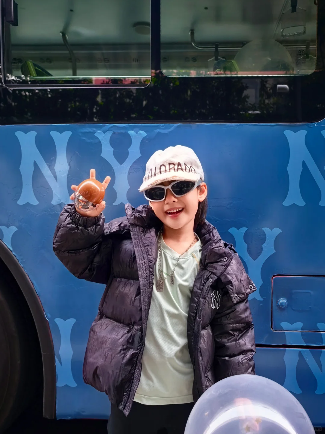 魔都移动潮拍天花板！MLBKIDS老花巴士