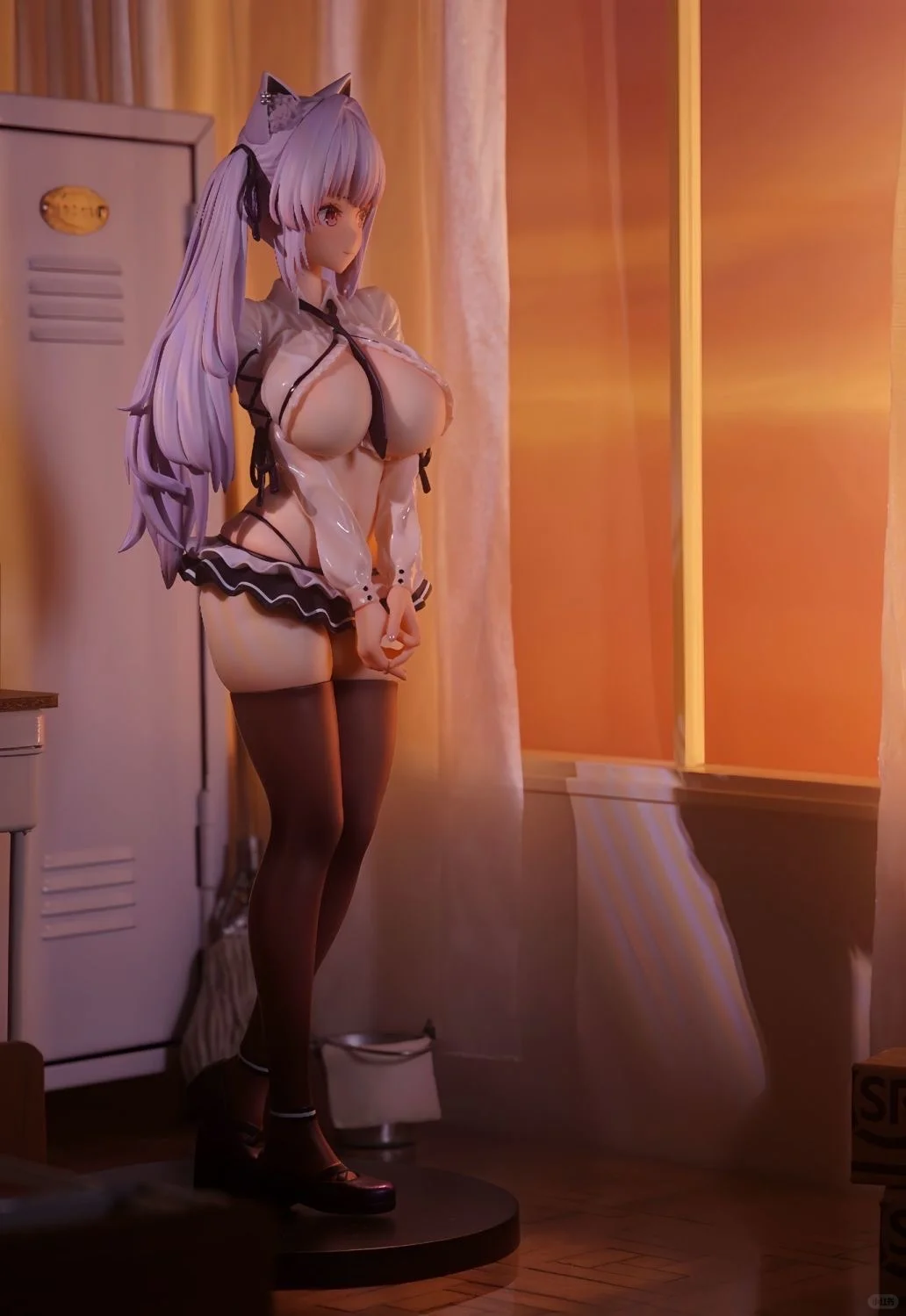 美少女阿尔维娜手办机箱摆件