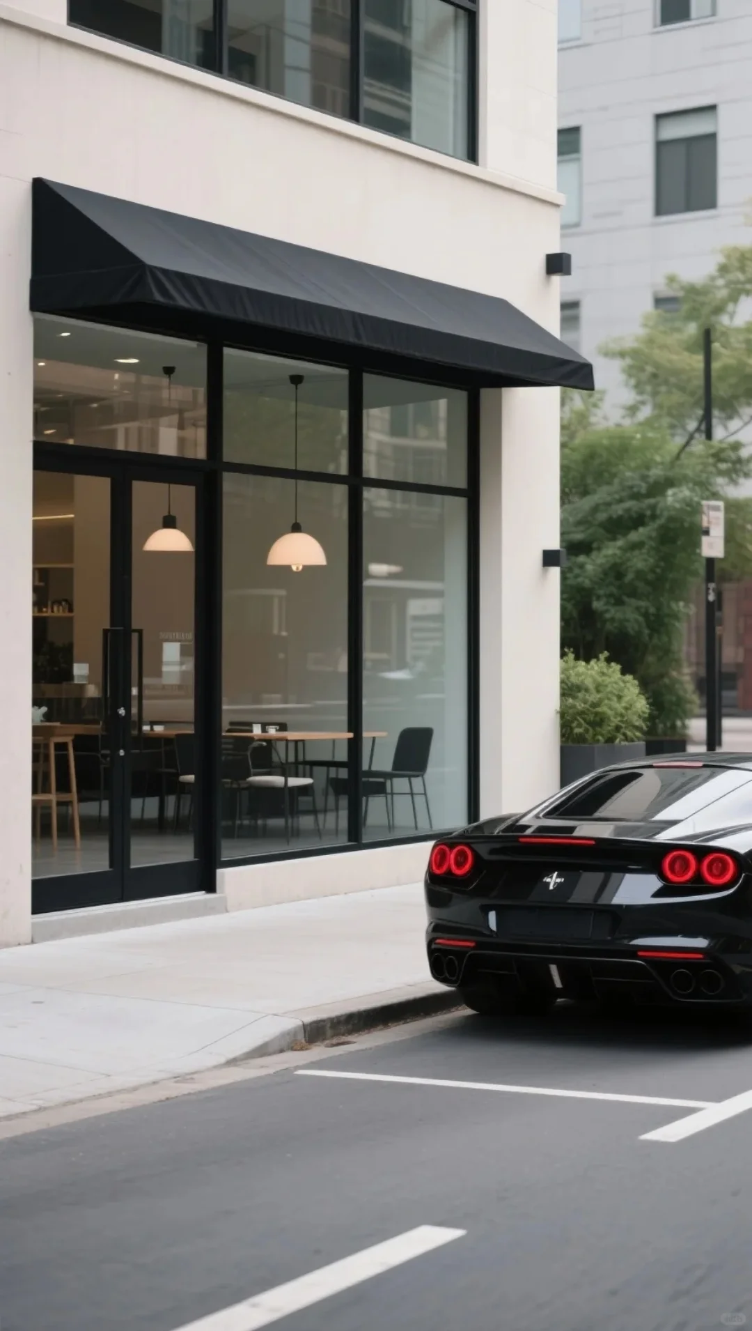 户外街道背景图（礼貌拿图）