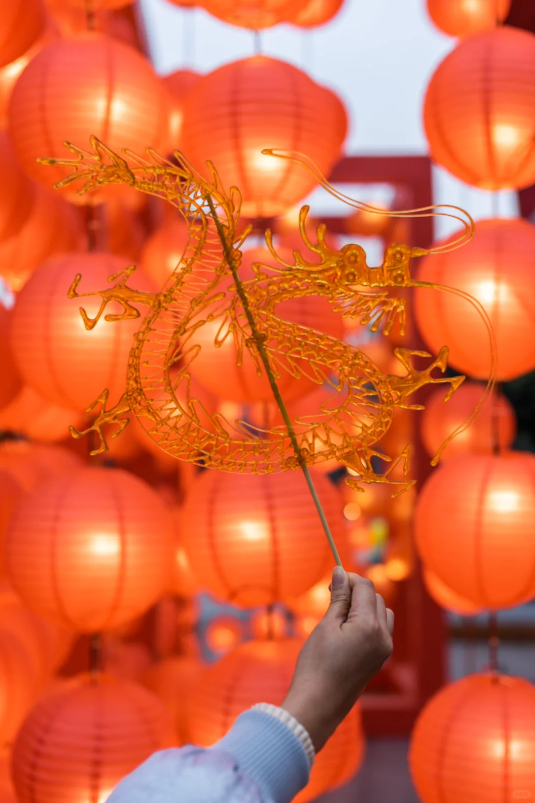 糖画?? 红红火火过龙年