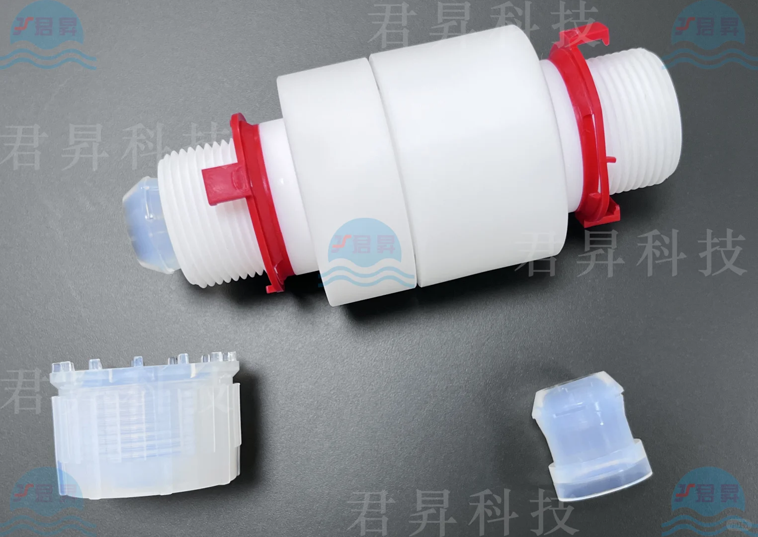 君昇科技PFA单向阀的高效装配工艺