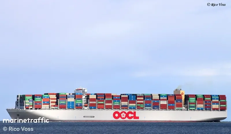 东方海外集装箱船舶