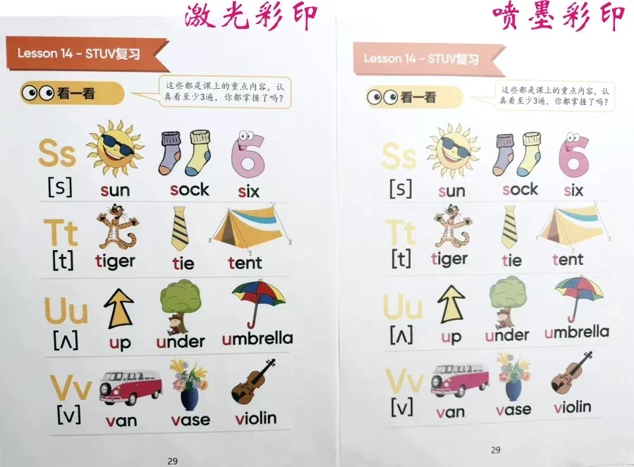 激光彩印和喷墨彩印区别