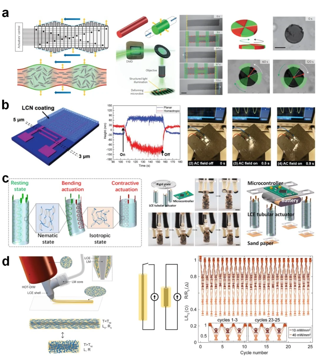 综述：基于液晶聚合物的软体机器人和致动器
