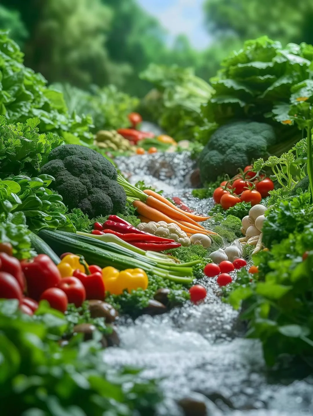 镜头下的蔬菜，是大自然最纯粹的调色盘