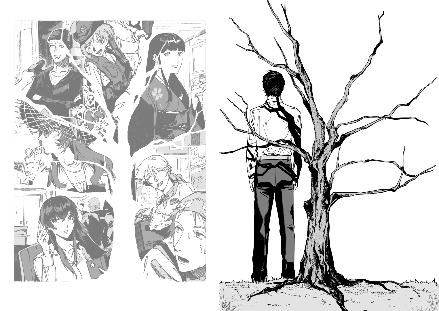 漫画–谎言在空中飘