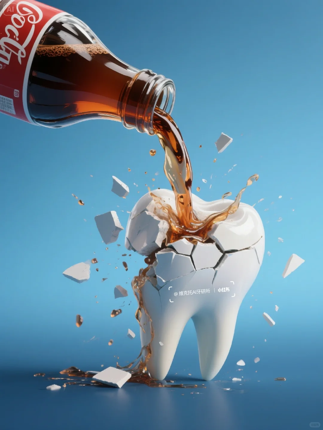 “喝”掉一颗牙?