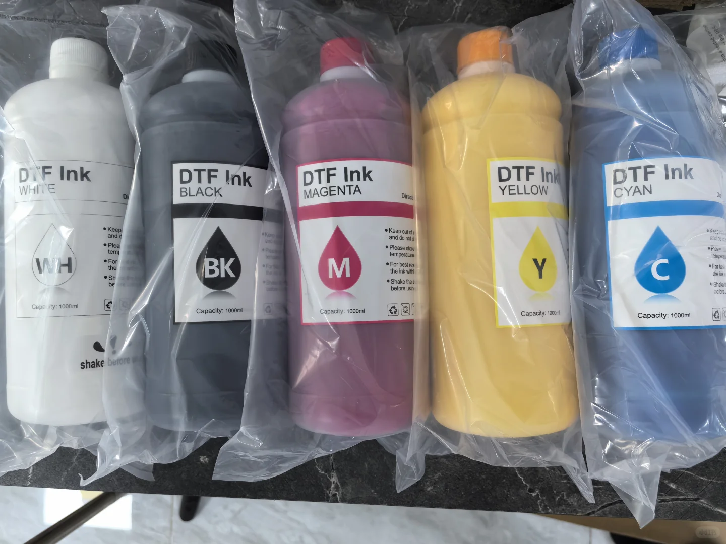 DTF烫画白墨墨水