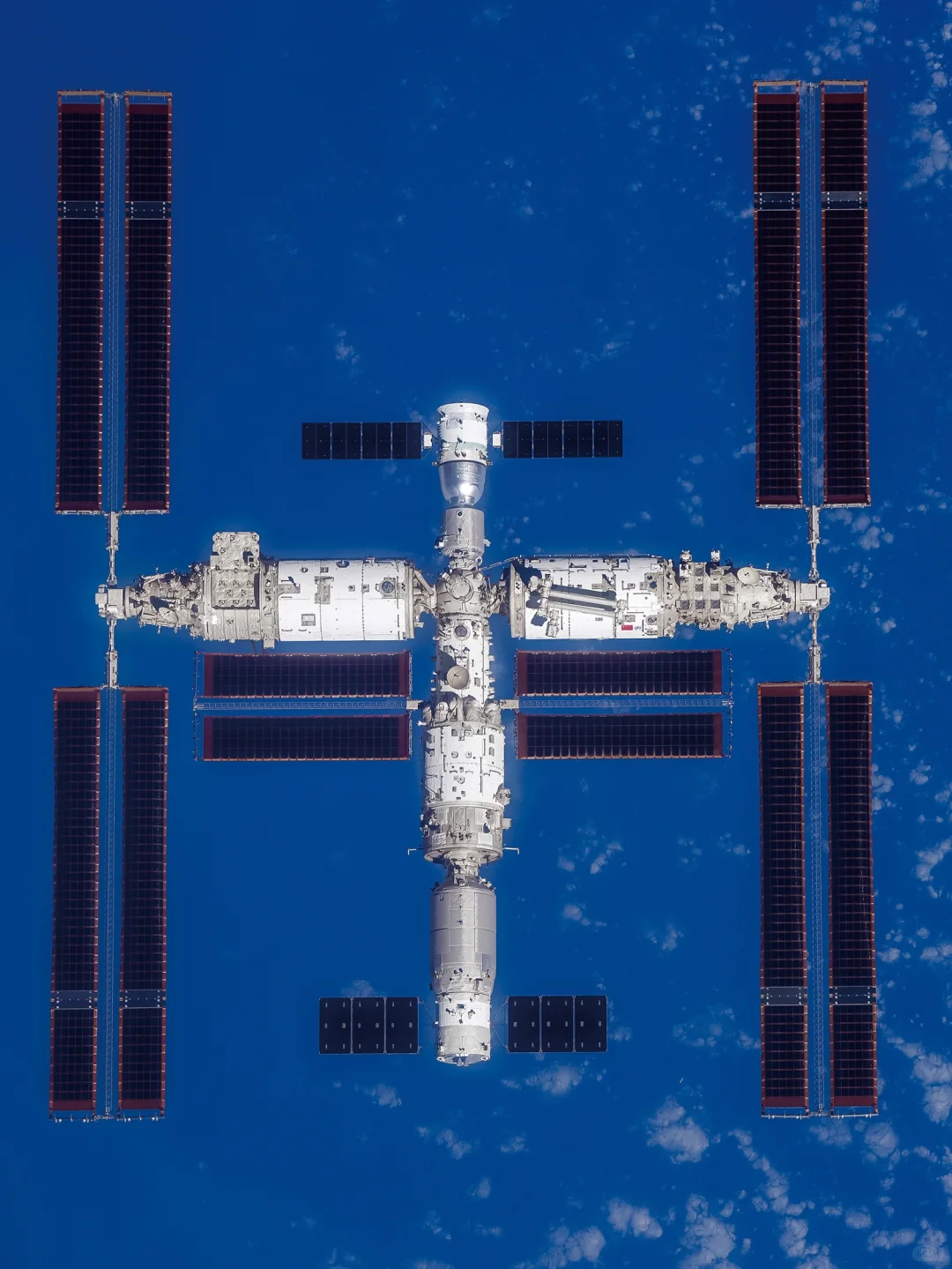 绝美的中国空间站