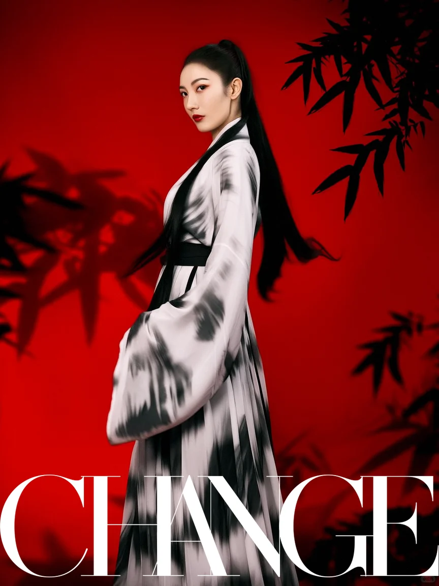 CHANGE✦非遗传承 时尚秀场 水墨丹青LOOK