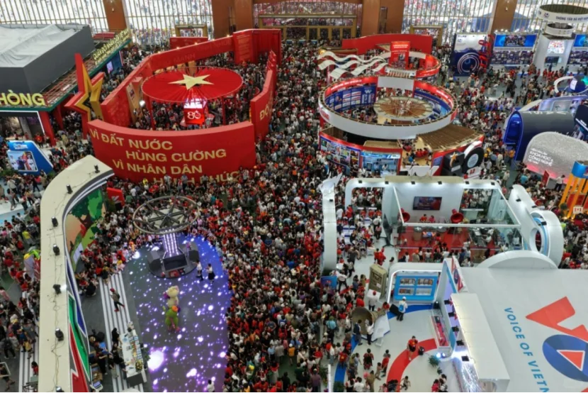 IBTE河内展举办场馆（VEC）凭实力出圈❗❗