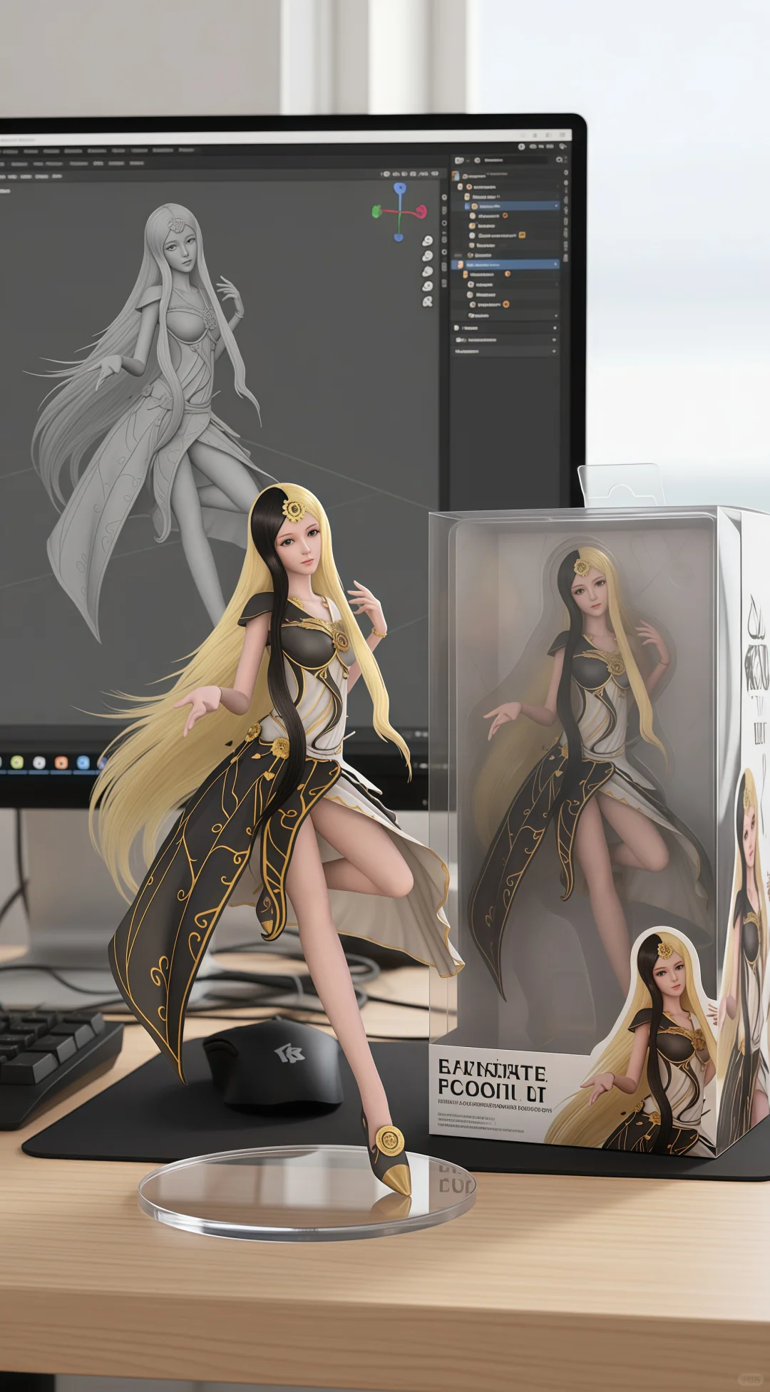 白光莹全形态手办来啦！这也太美了吧！