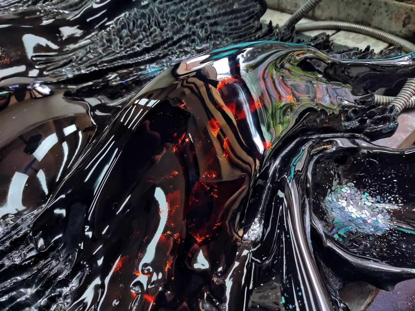 毕设我用大漆把宇宙黑洞境界做出来了?