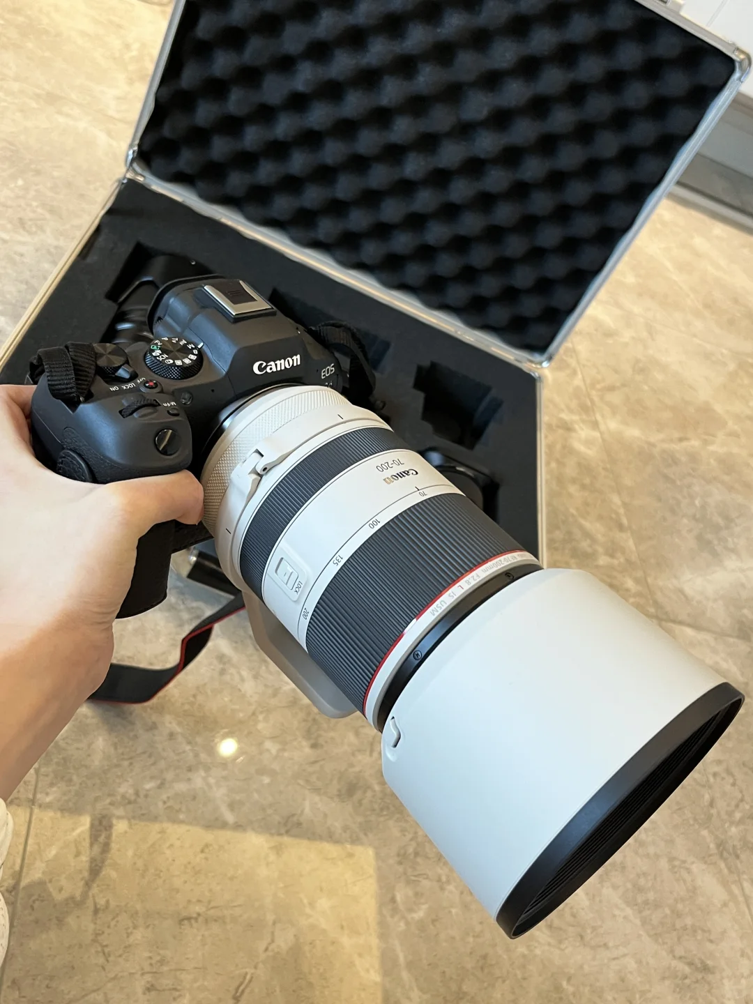 送给老公的新相机?