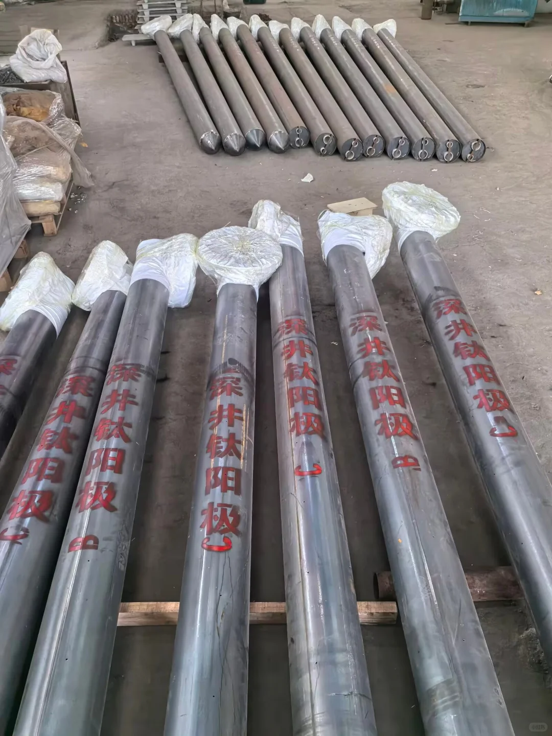 分段式预包装深井阳极体