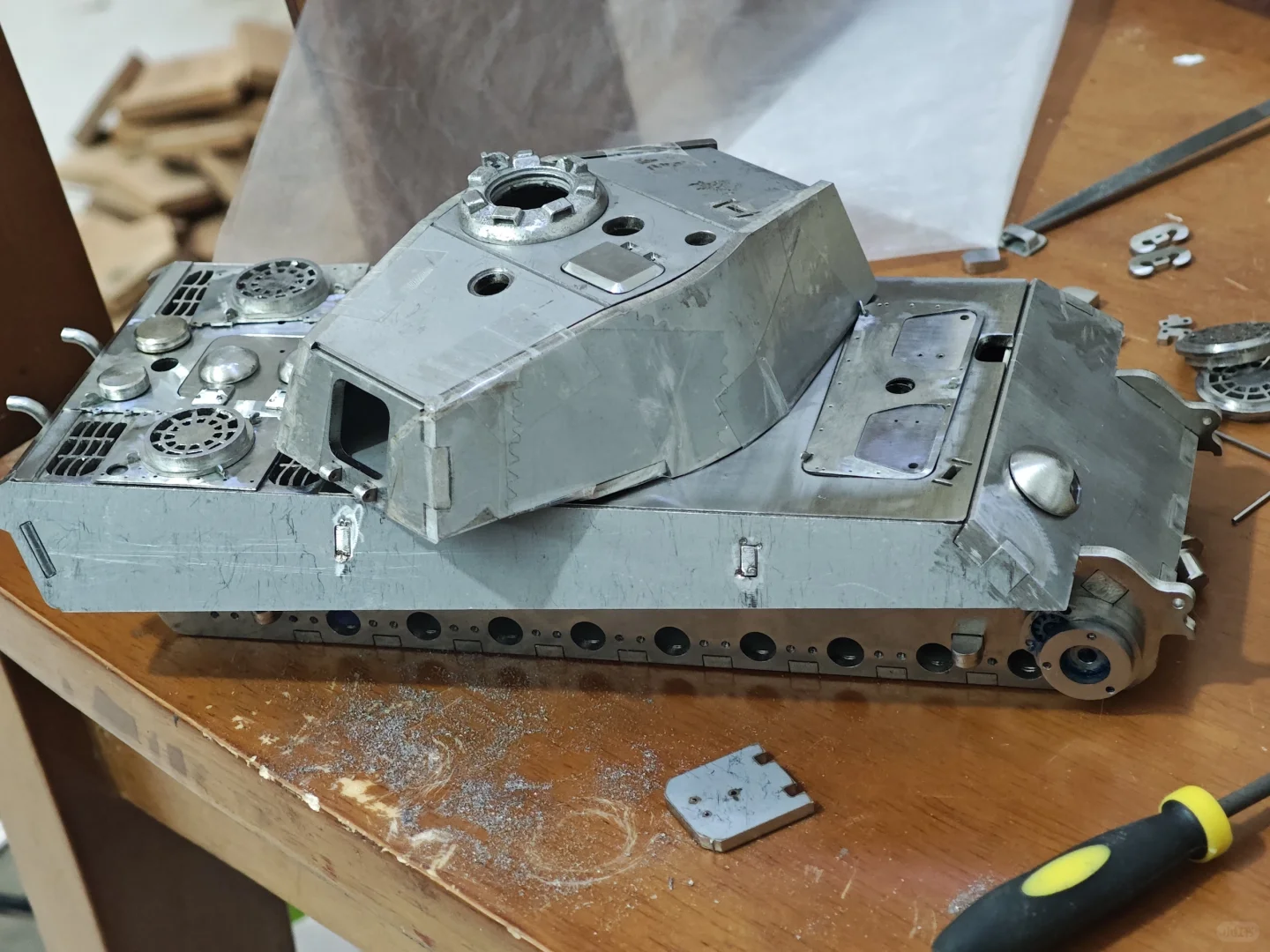 不锈钢虎王坦克