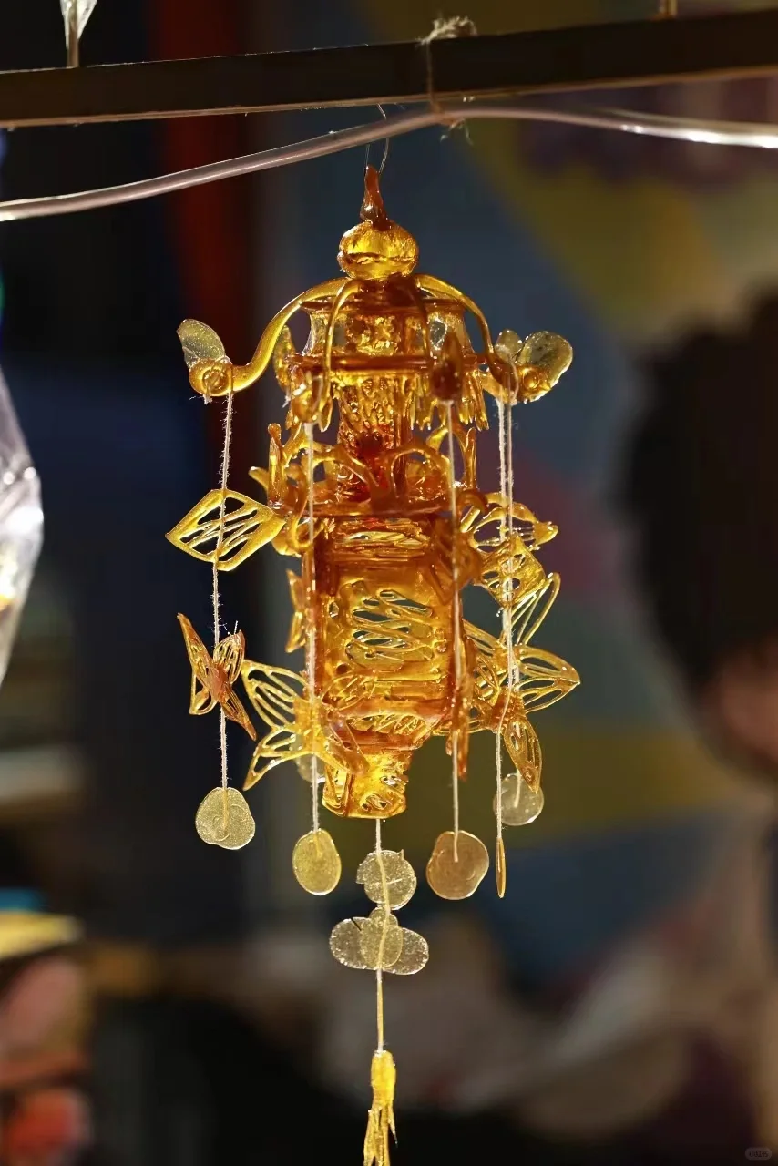 甜蜜艺术——武隆任氏糖画(明朝宫灯)