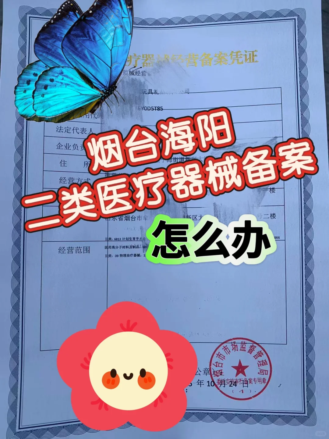 烟台海阳二类医疗器械备案，攻略?