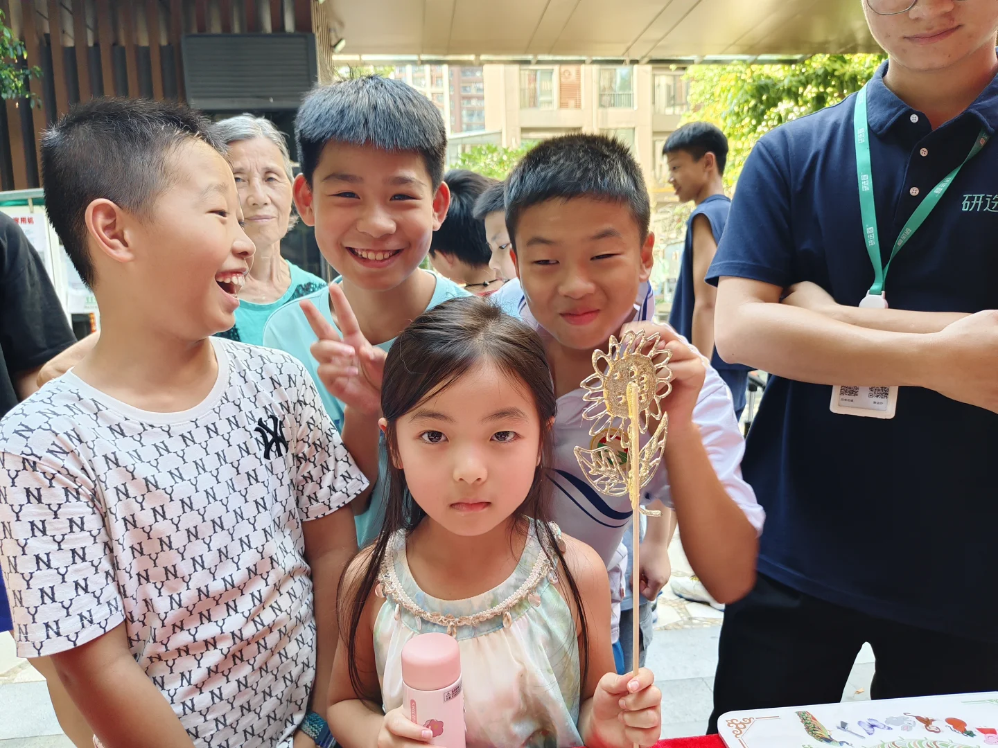 小区惊现非遗糖画师傅！