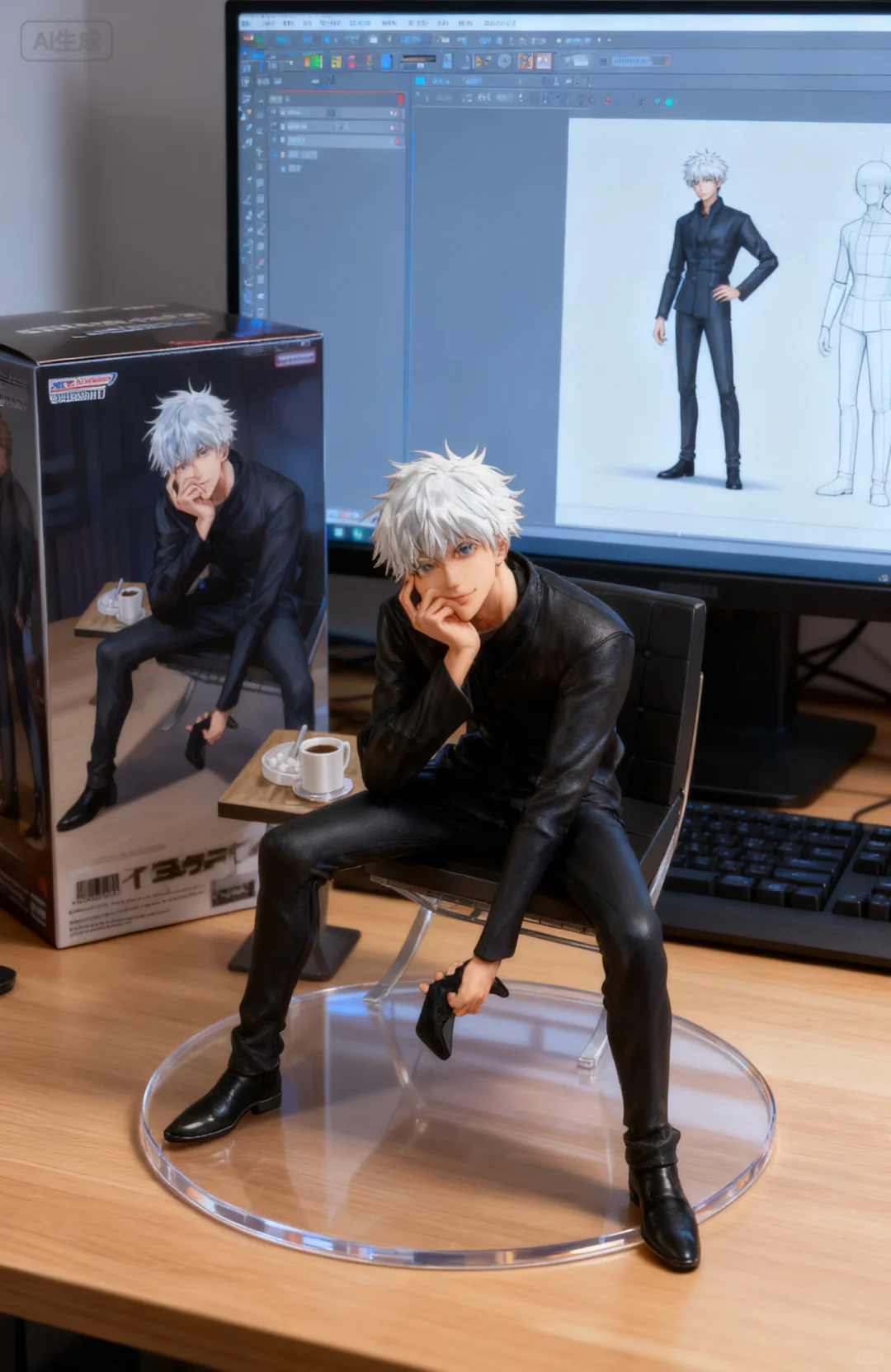 好帅！AI居然满足了我的如此大胆包天到幻想