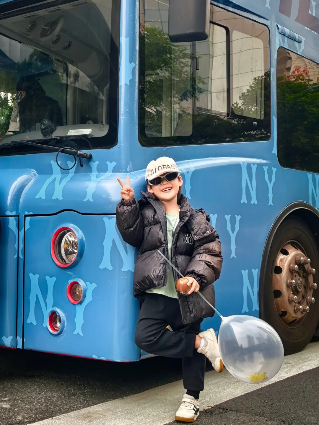 魔都移动潮拍天花板！MLBKIDS老花巴士