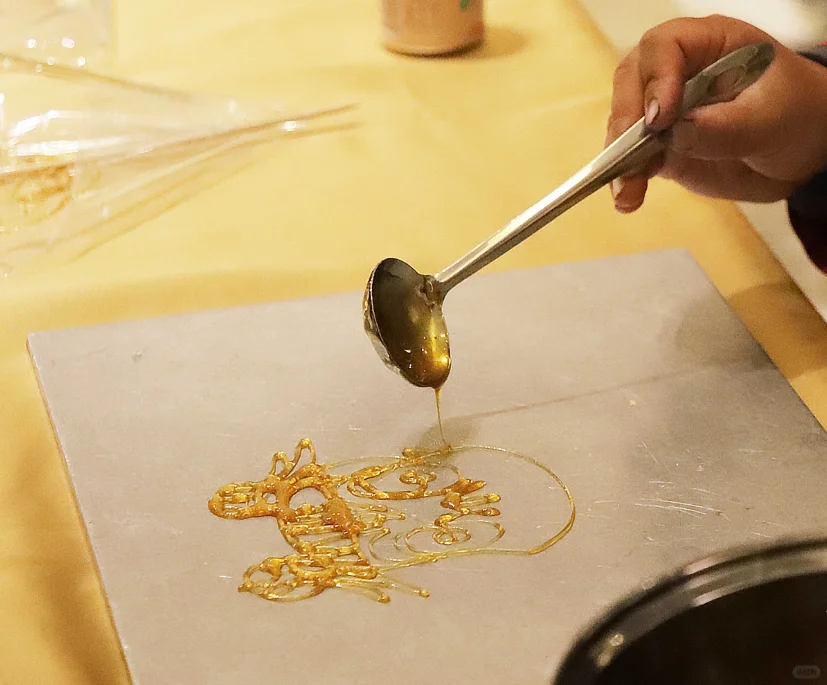 自己动手的快乐!非遗糖画diy?