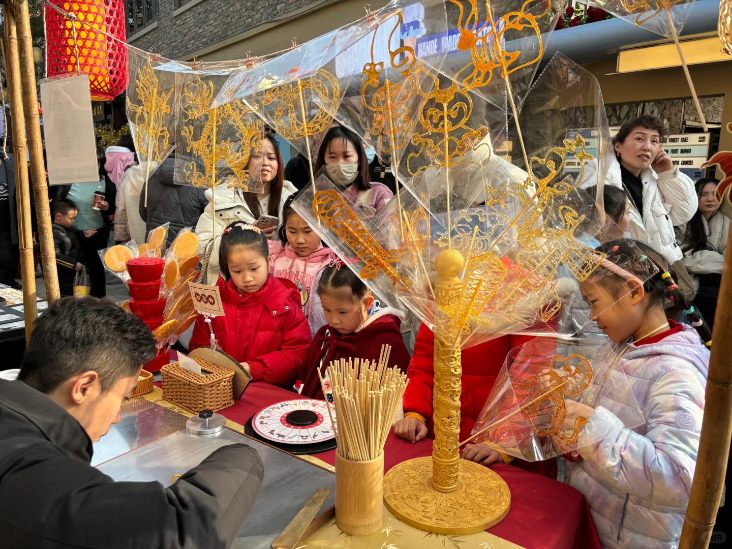 【昙华林城墙集市】糖画-品年味?逛花灯?