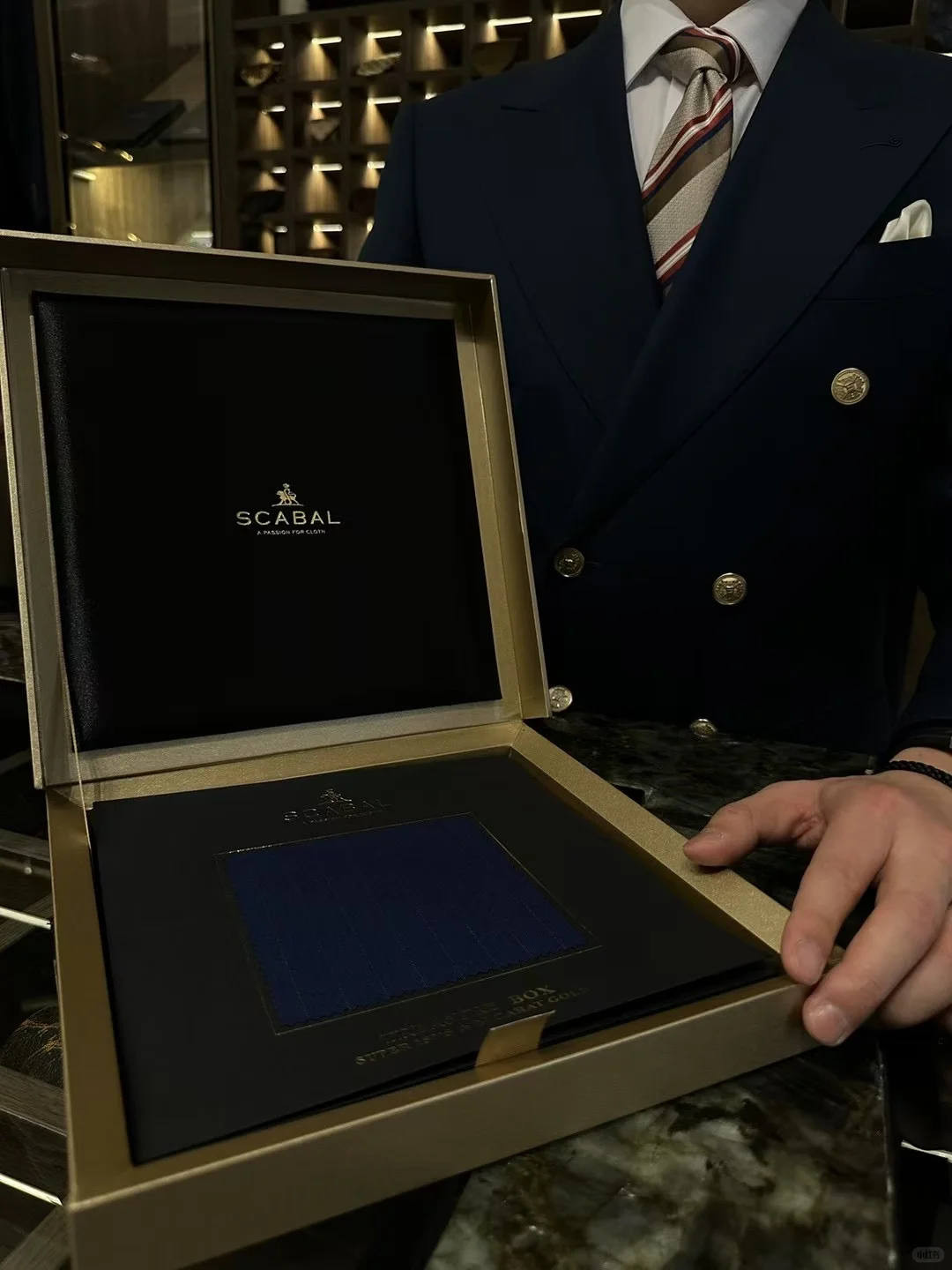 Scabal世家宝 150S黄金线系列