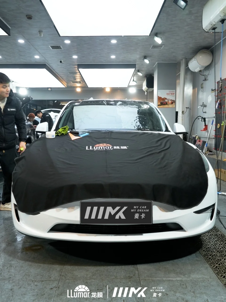 特斯拉modelY选择龙膜后羿窗膜 石家庄龙膜