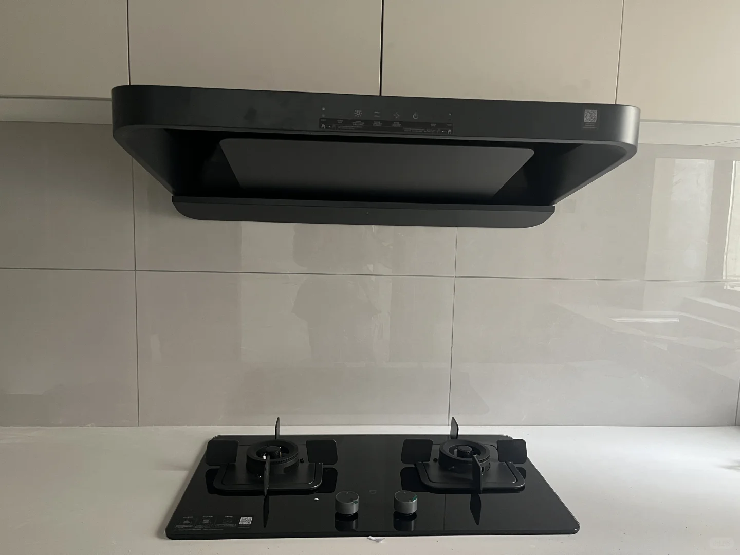 我家目前安装进度#小米s2烟机灶具已安装