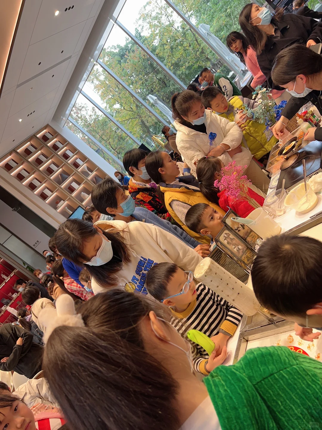 500请的糖画老师现场氛围太好了