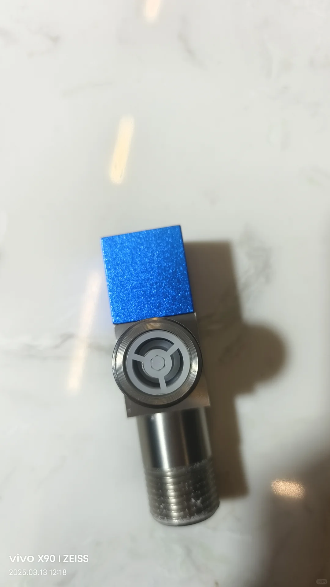 潜水艇带止回阀的三角阀