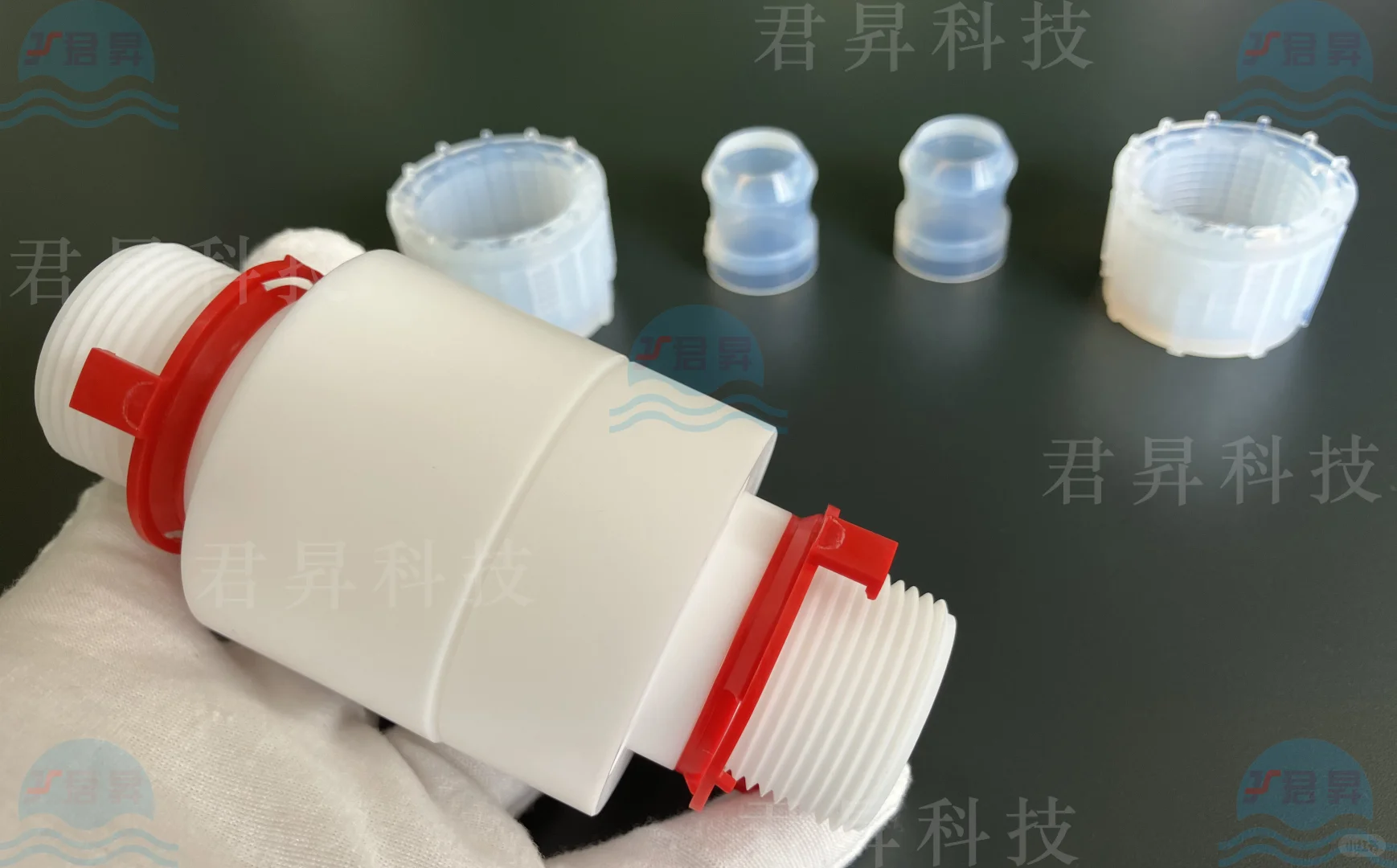 君昇科技PFA单向阀在高端行业中的加工优势